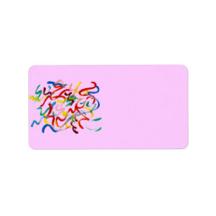 Abstract Art Address Labels