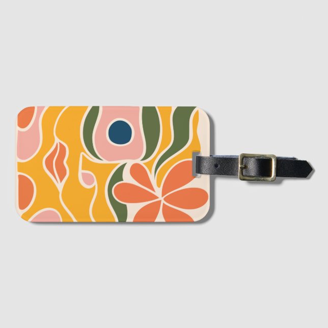 Abstract, Art, Avatar Luggage Tag (Front Horizontal)