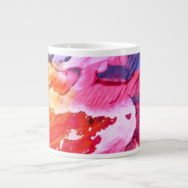 Abstract Art Background  Large Coffee Mug (Front)