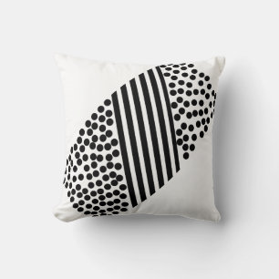 Abstract Art Balls Lines Pattern Pillow Cushion