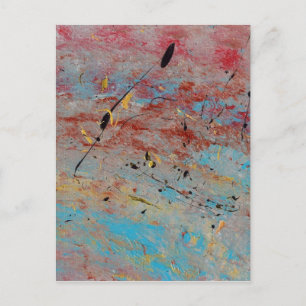 Abstract Art - Battlegrounds Postcard