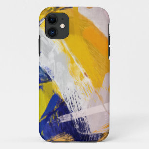 Abstract Art Beach Volleyball iPhone 11 Case