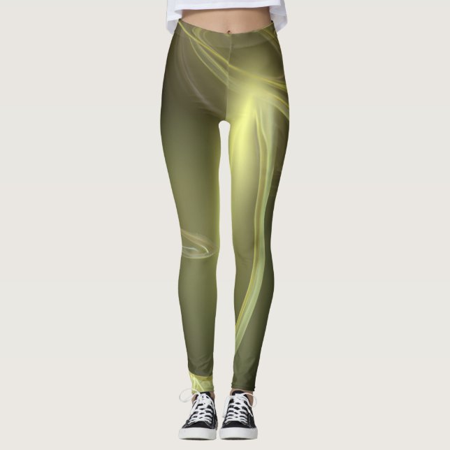 Abstract art beautiful Leggings (Front)