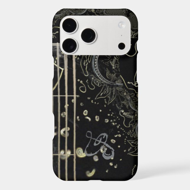 Abstract Art Black  (Back)