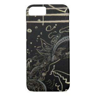 Abstract Art Black  iPhone 8/7 Case