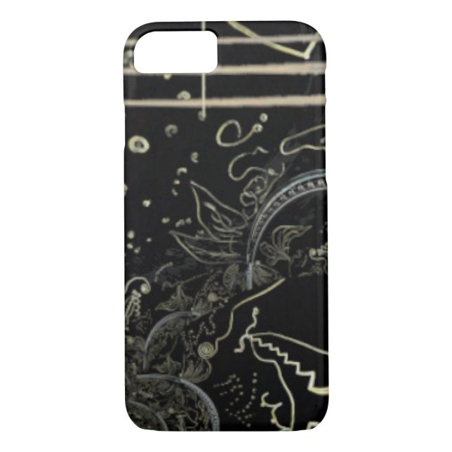 Abstract Art Black  Case-Mate iPhone Case (Back)