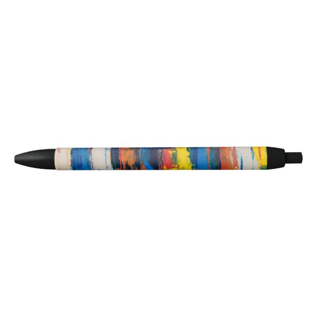 Abstract Art Black Ink Pen (Front)