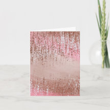 Abstract Art Blank Note Card