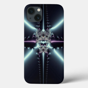 Abstract Art Blue Star iPhone 13 Case
