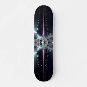 Abstract Art Blue Star Skateboard