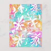Abstract Art Boho Matisse Botanical Shapes