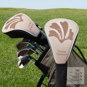 Abstract Art Brown Algae, Kelp Golf Head Cover