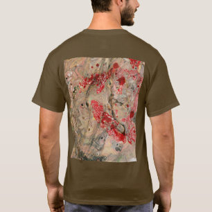 Abstract Art Brown Colour Template Customise T-Shirt