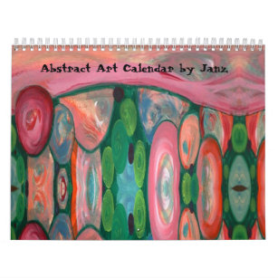 Abstract Art Calendar by Janz