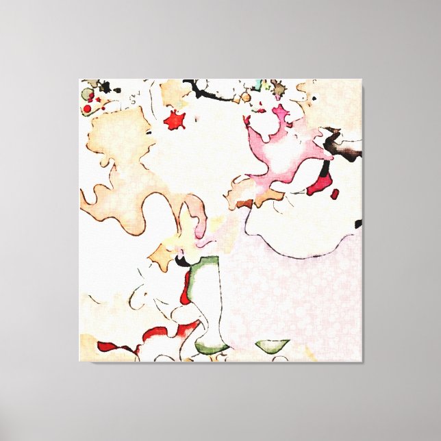Abstract Art Canvas Print (Front)