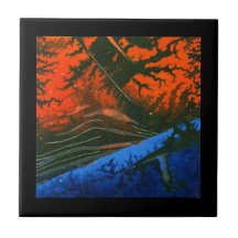 Abstract Art Ceramic Tile