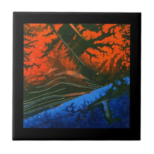 Abstract Art Ceramic Tile