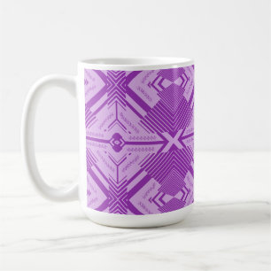 Abstract Art Chevron Geometric Seamless Pattern Coffee Mug