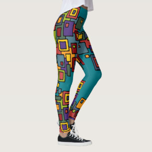 Abstract ART - CITY MAPS II Leggings