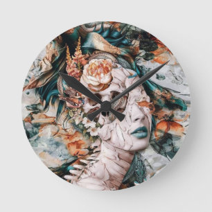 Abstract Art clock