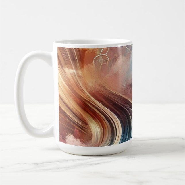 Abstract Art Coffee Mug (Left)