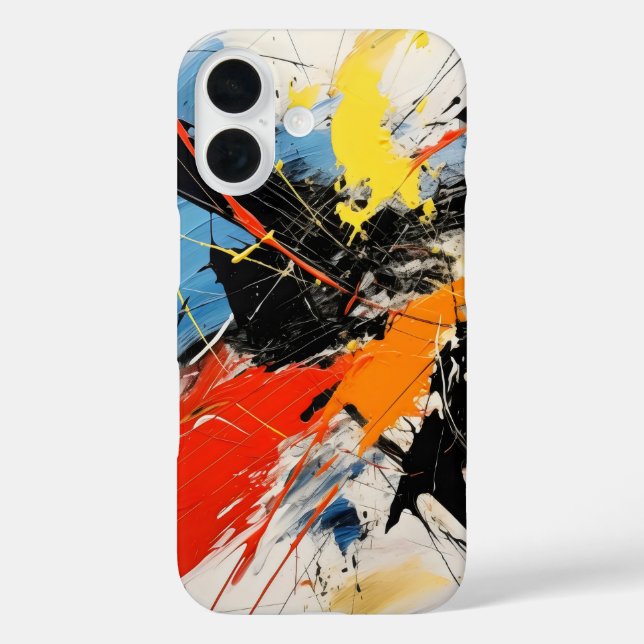 Abstract Art Colourful Case-Mate iPhone Case (Back)
