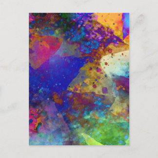 Abstract Art Cool Postcard