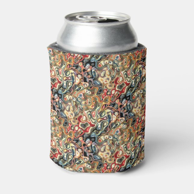 Abstract Art Cooler (Can Back)