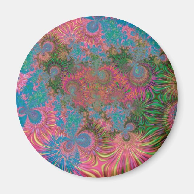 Abstract Art Corals Magnet (Front)