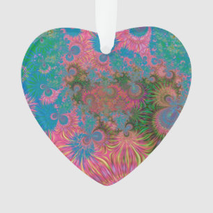 Abstract Art Corals Ornament