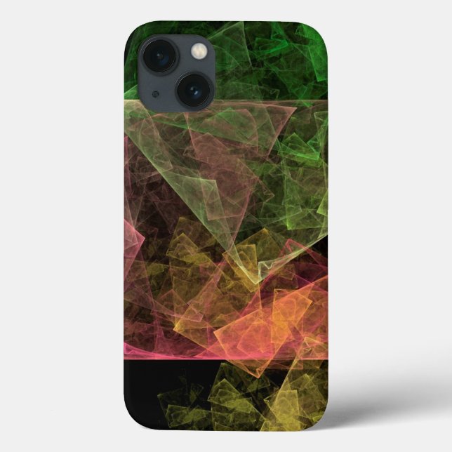 Abstract Art Cubic Space Case-Mate iPhone Case (Back)