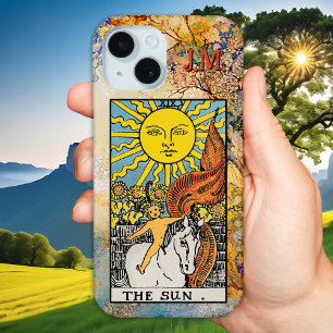 Abstract Art Custom Tarot Card Spiritual iPhone 15 Case