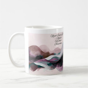 Abstract Art Design   Modern Minimalist Coffee Mug