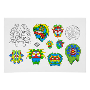 Abstract Art Design Poster