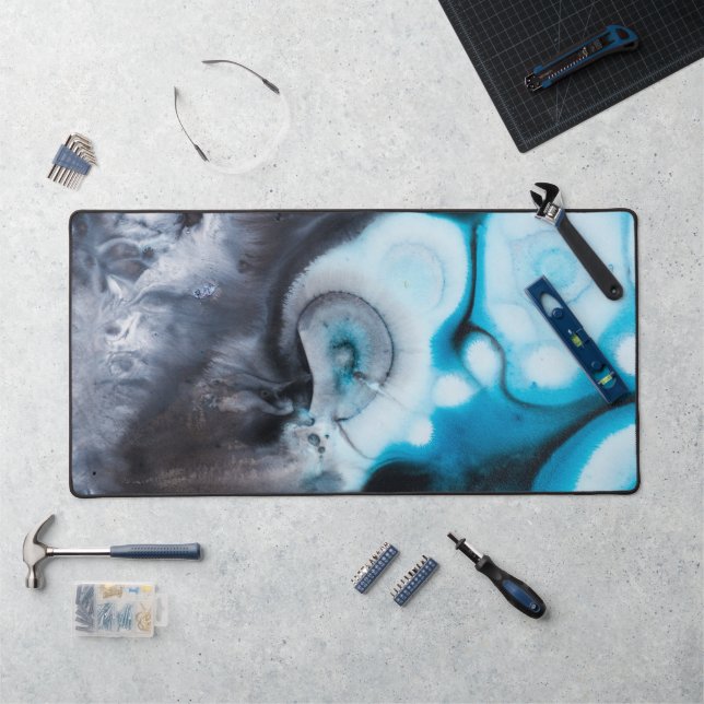 Abstract art desk mat (Workstation)
