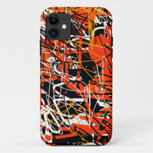 abstract art digital painting iPhone 11 case