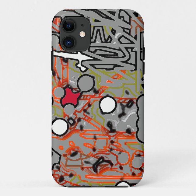 abstract art - digital painting Case-Mate iPhone case (Back)
