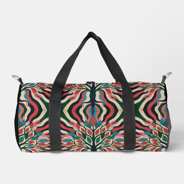 Abstract Art Duffle Gym Bag (Front)