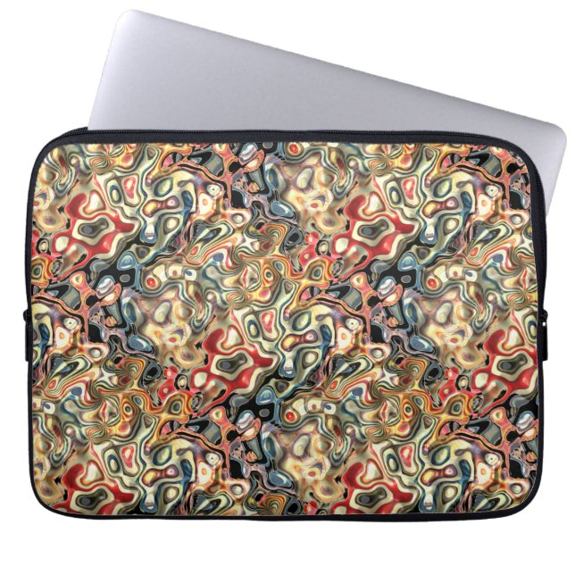 Abstract Art Electronics Bag (Front)