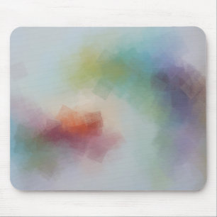 Abstract Art Elegant Modern Trendy Template Colour Mouse Pad