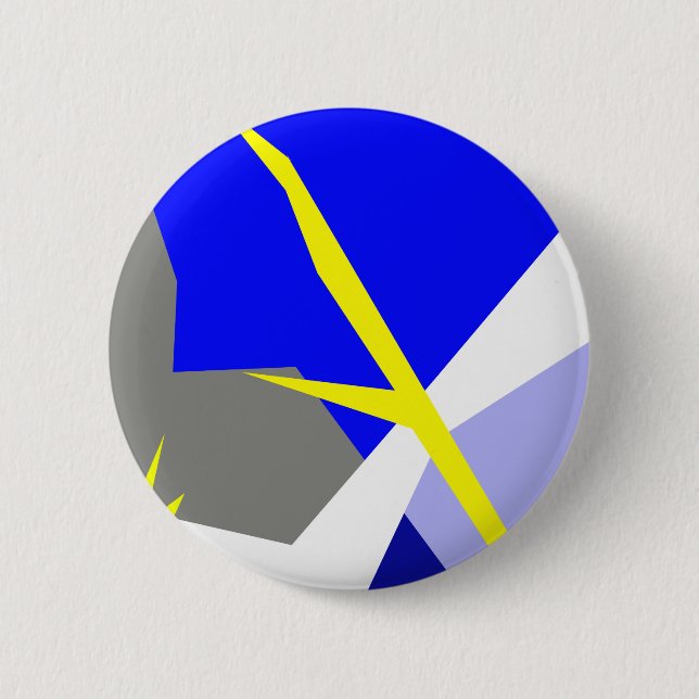 Abstract Art Energy 6 Cm Round Badge (Front)