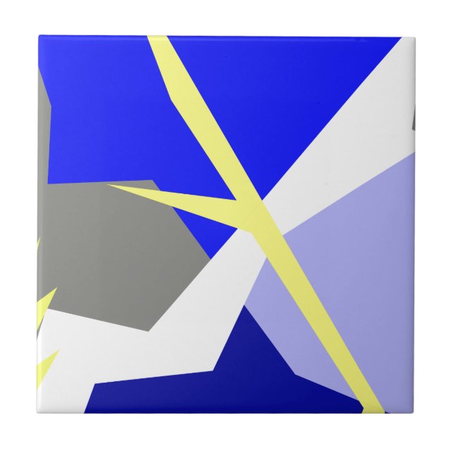 Abstract Art Energy Ceramic Tile (Front)