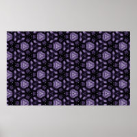 Abstract art eyes and diamond watercolour pattern