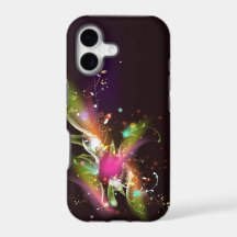 Abstract Art ( Floral ) Iphone 4 Case
