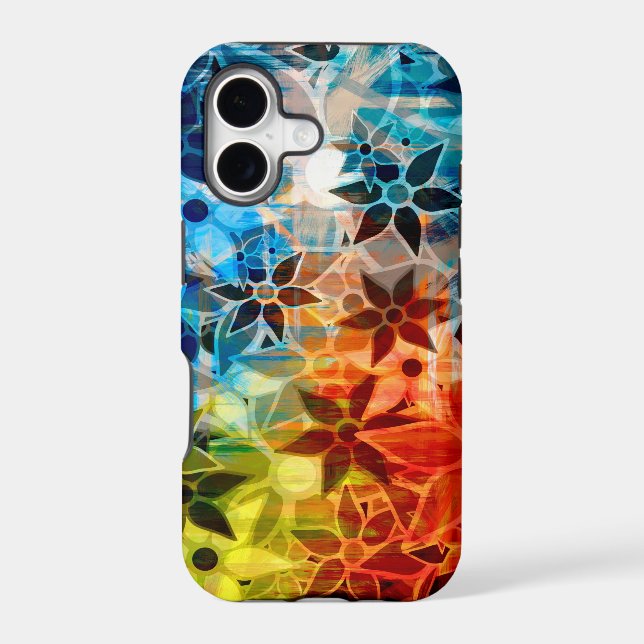 Abstract Art Flower Pattern #4 (Back)