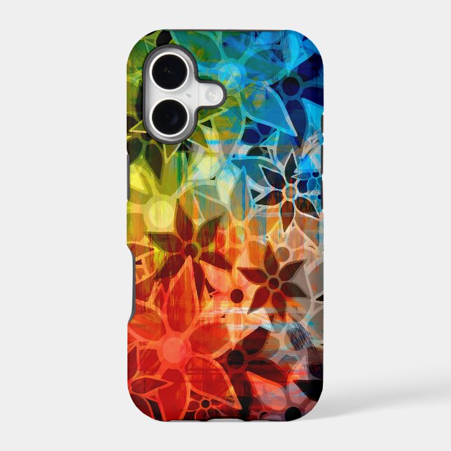 Abstract Art Flower Pattern #5 (Back)