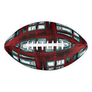 Abstract Art Football