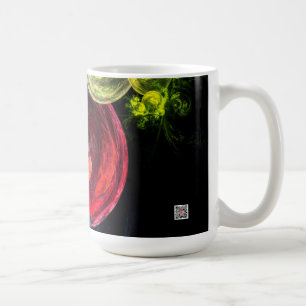 Abstract Art Galaxy Circles Coffee Mug