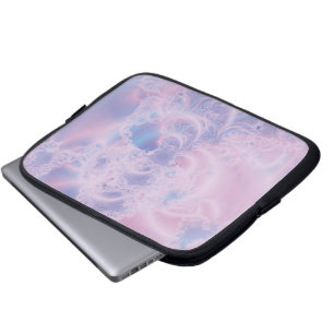 Abstract Art Glowing Pink Laptop Sleeve