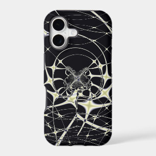 Abstract Art Golden Spiderweb
